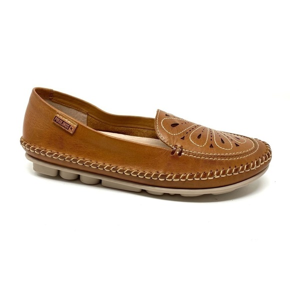 Pikolinos Riola W3Y lightweight loafers Brandy Leather - Picture 1 of 7